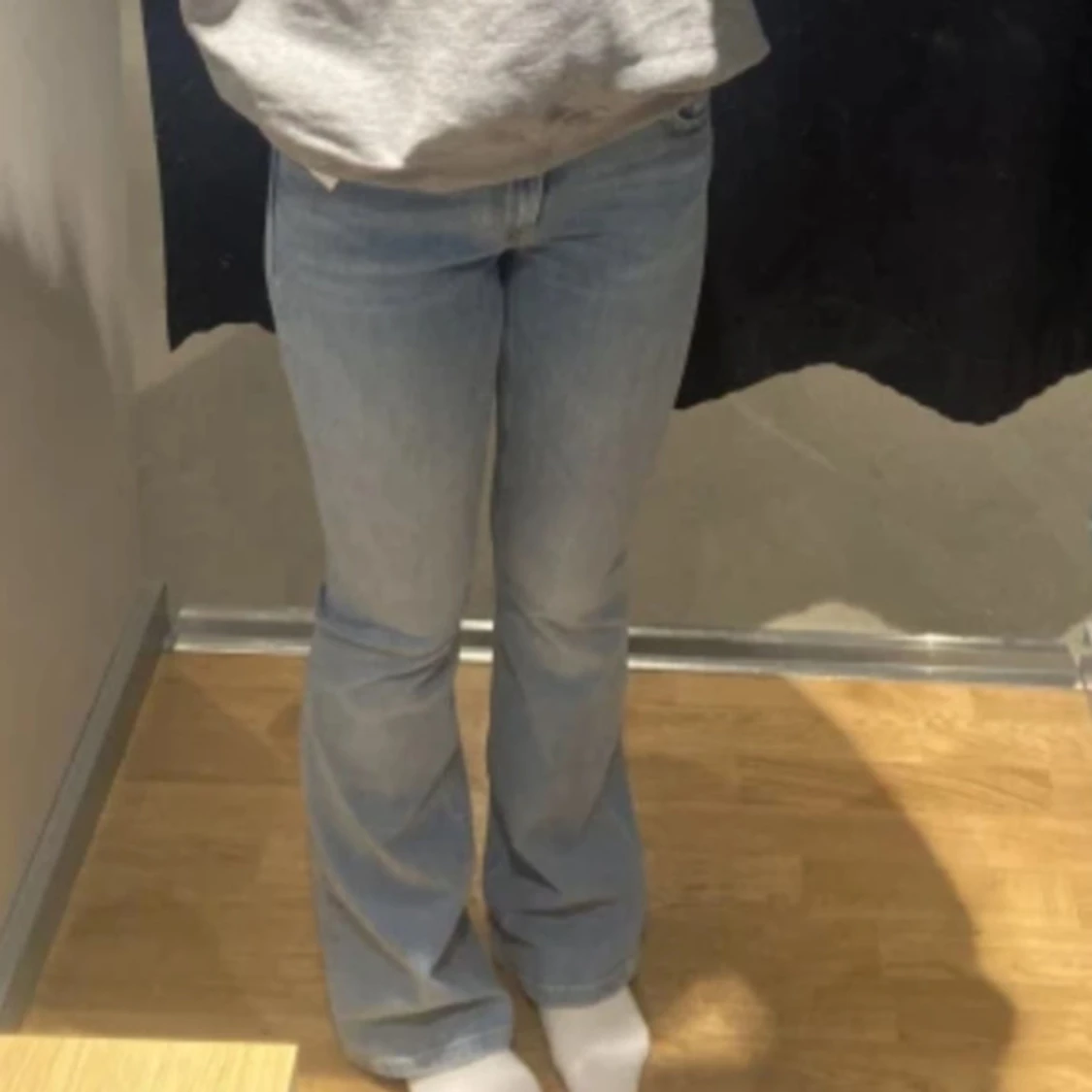 Blå jeans/boot cut 🩵