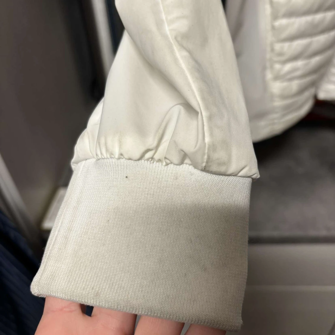 Vit colmar jacka  - 92