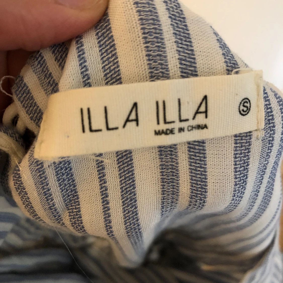 Randig byxdress i trekvartsmodell - 93