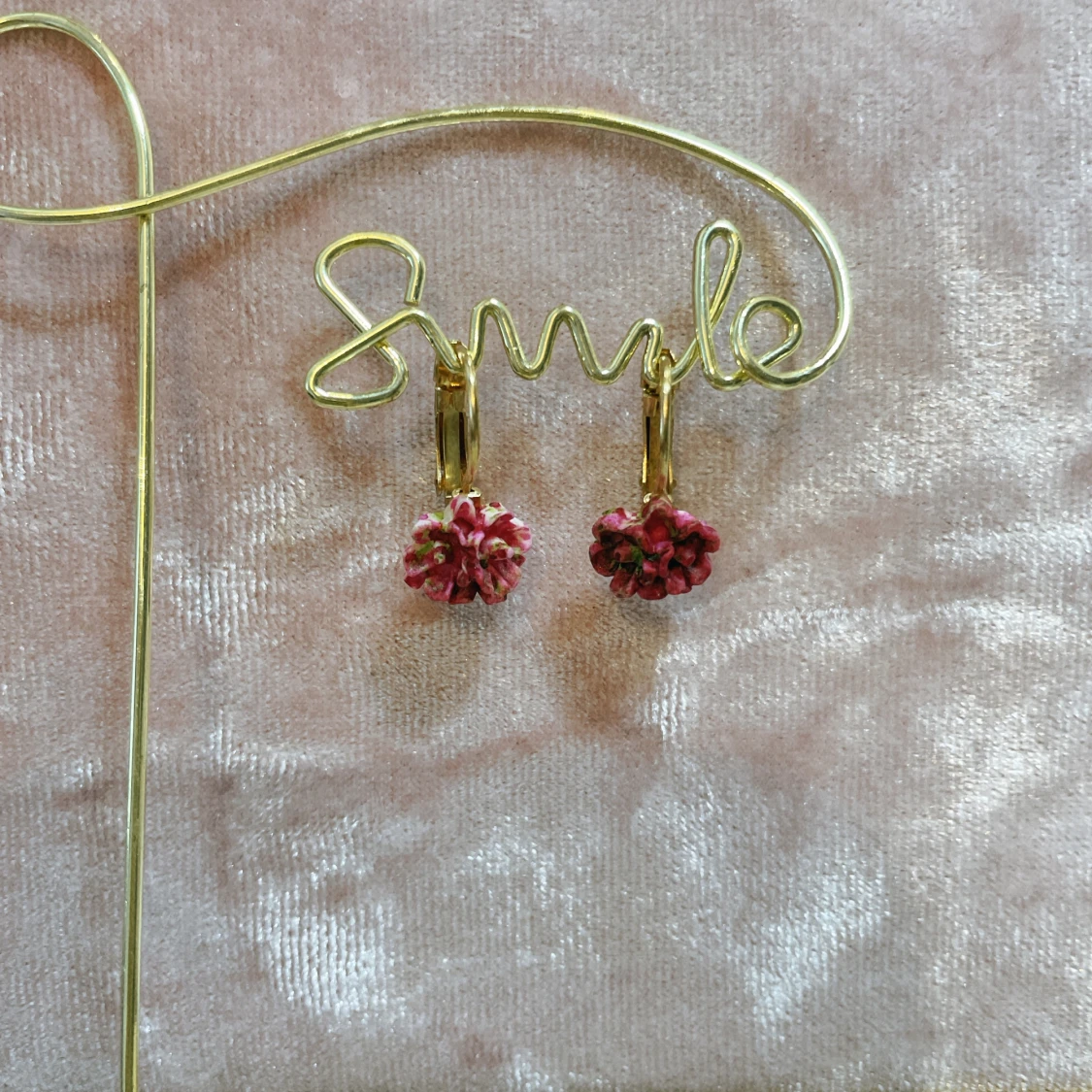 Blommor örhänge - 91