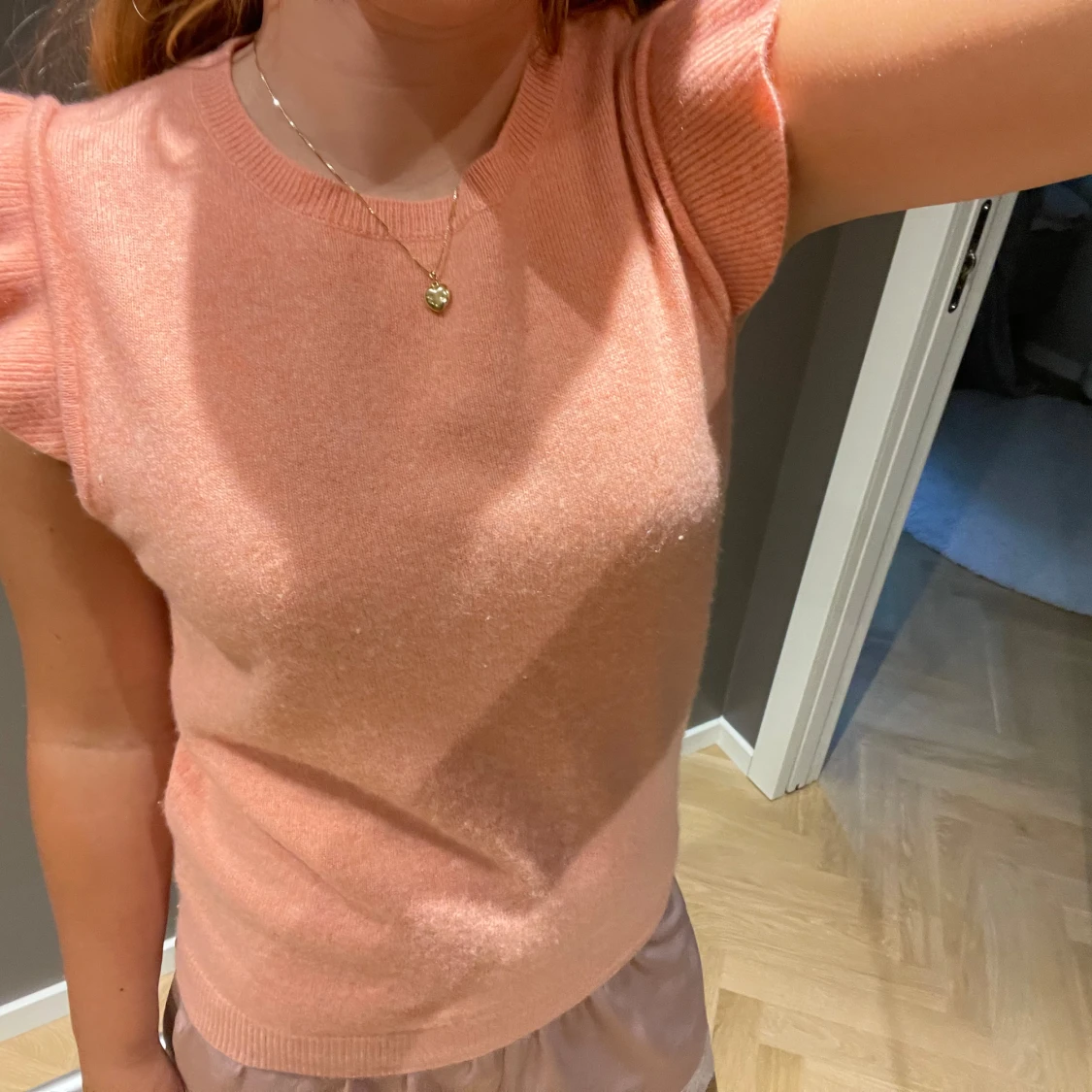 Rosa kashmirtröja från Soft Goat - 90