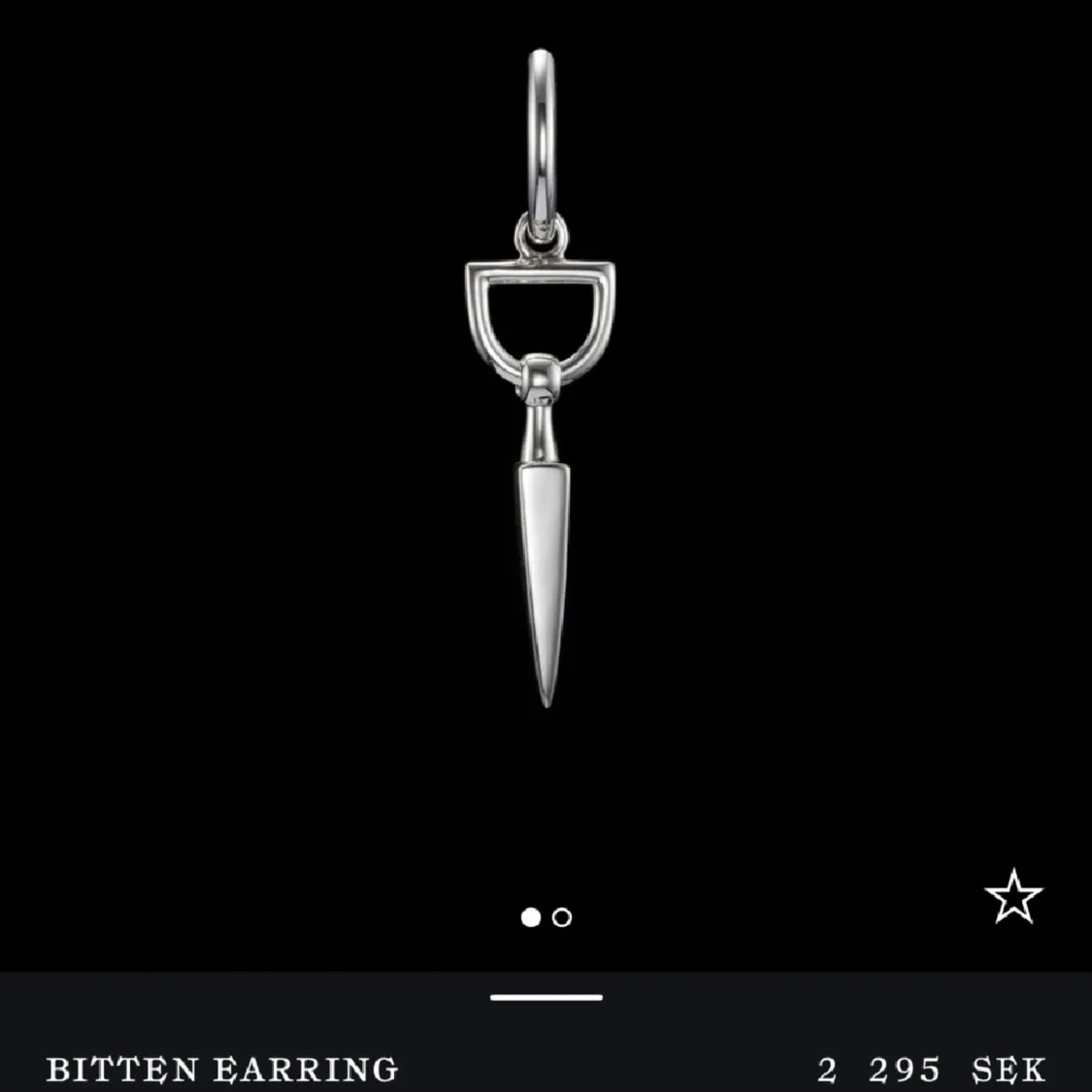 Maria Nilsdotter örhänge  - 91