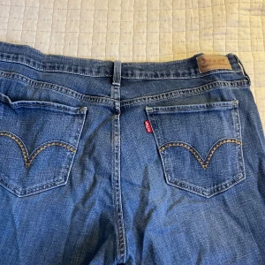 lowwaist levi’s jeans 505 - lågmidjade 505 levi's jeans, bra skick! cool detalj på bakfickorna. straight leg🎀 W30 L32. passar som 40-42