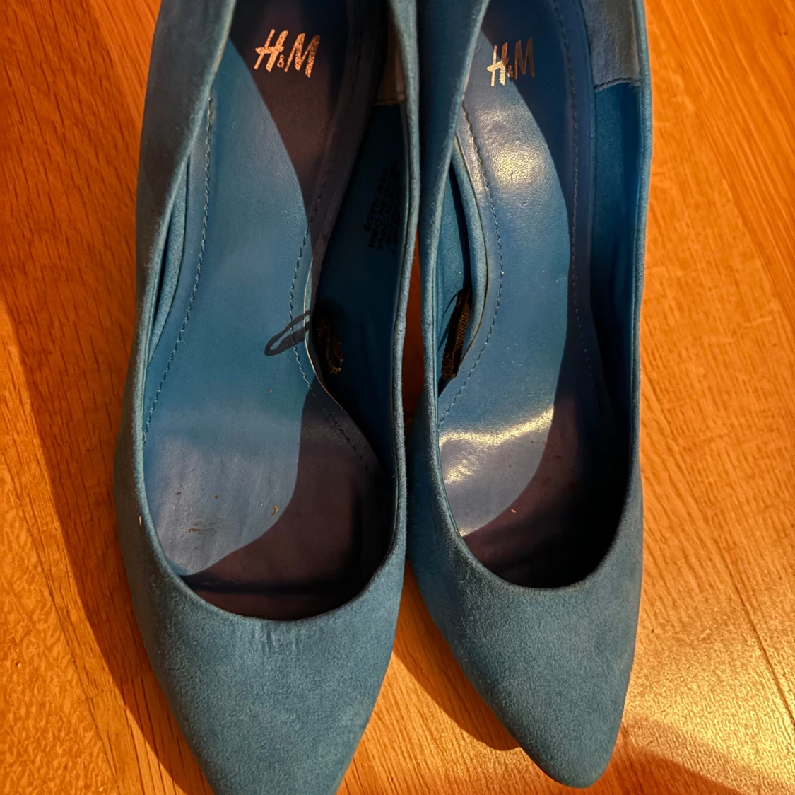 Högklackade pumps från H&M i stl 38