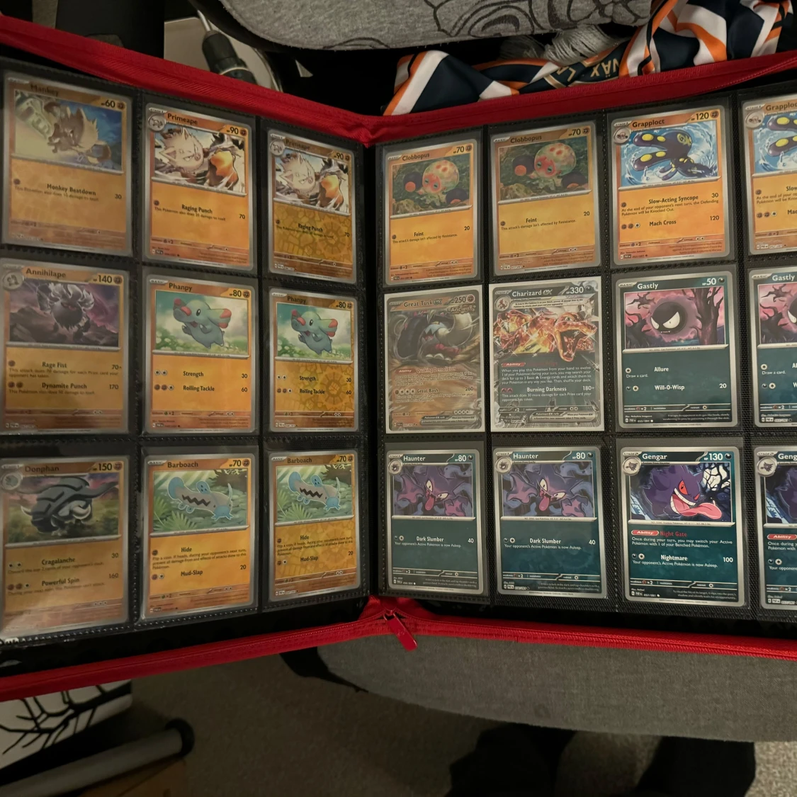 Paldean Fates - Pokemon - Komplett bas set - common, reverse holo, holo, ex - 90