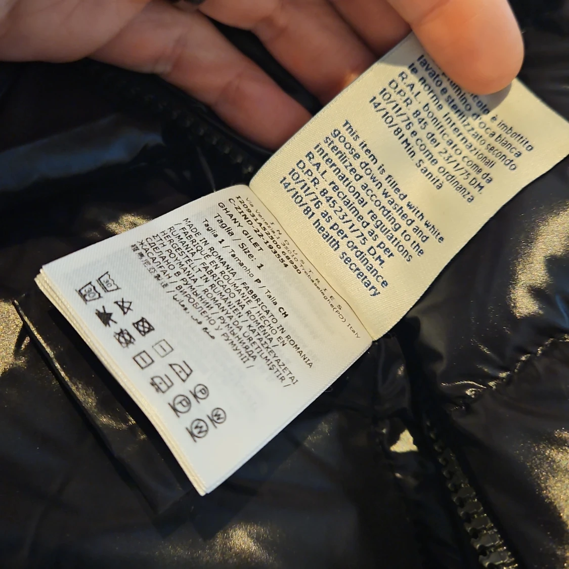 Moncler dunväst - 93