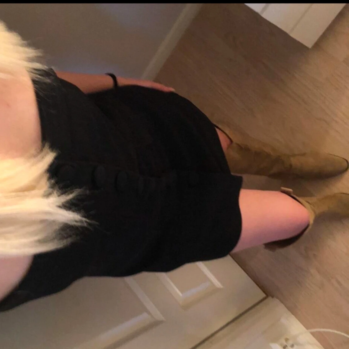 Beige mocka boots - 1