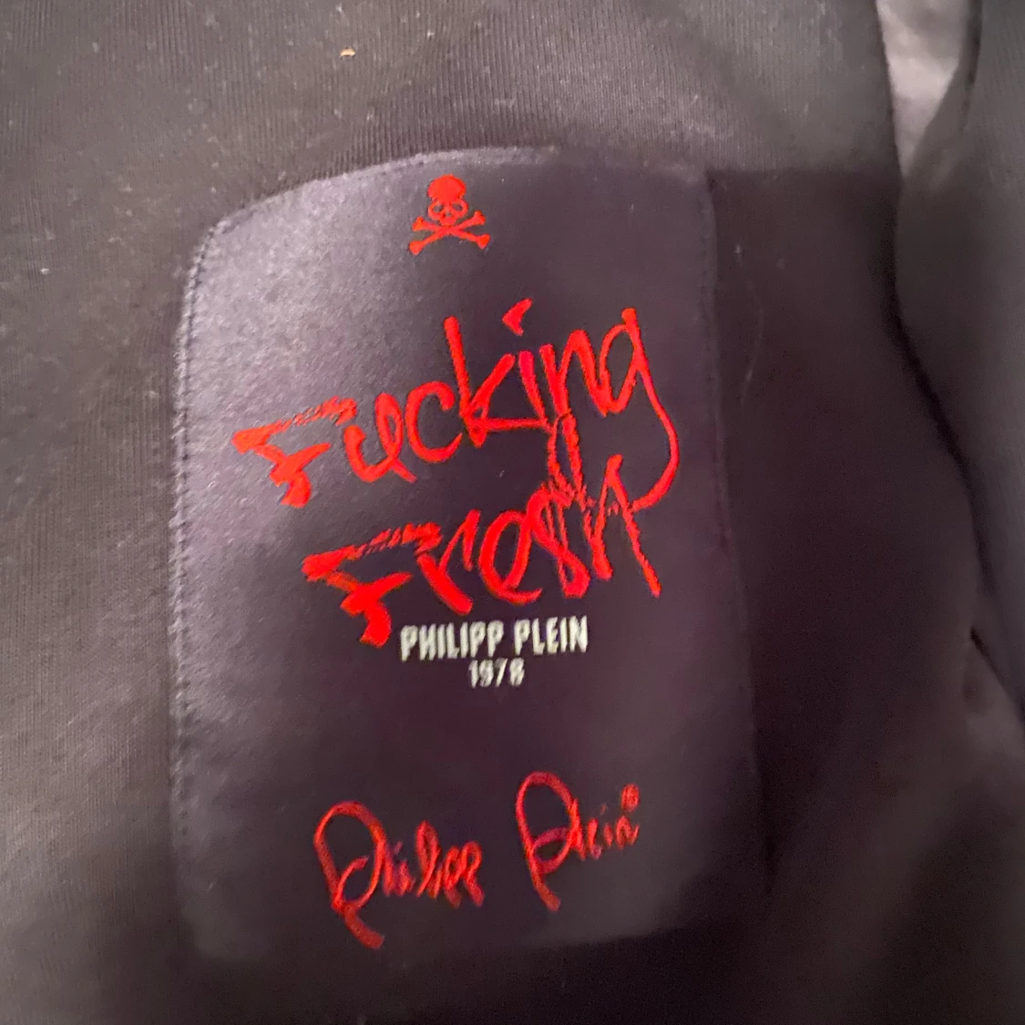 Svart hoodie från Philipp Plein - 2