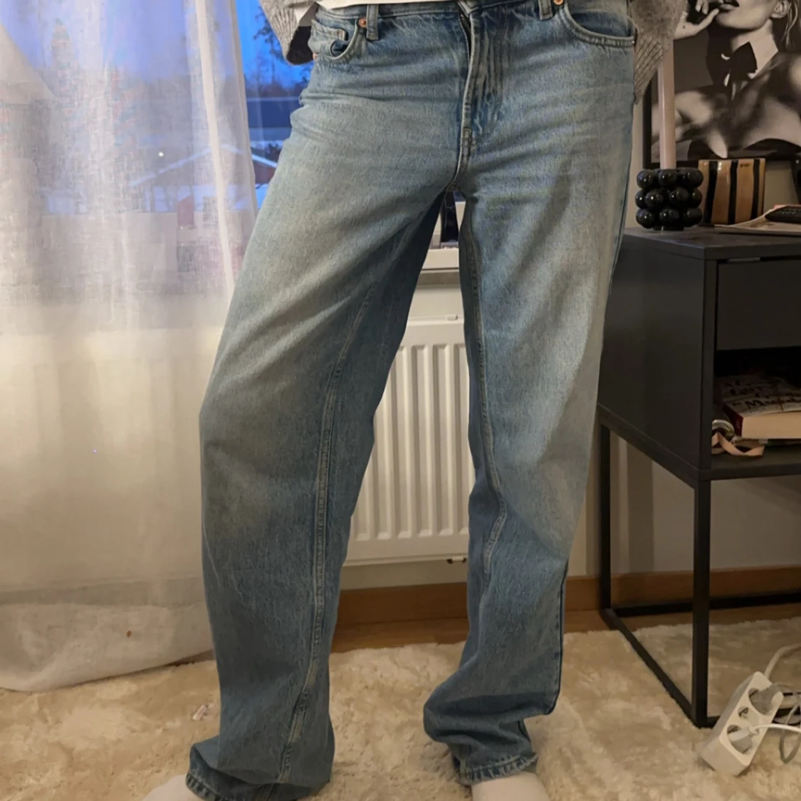 Blå jeans Lindex
