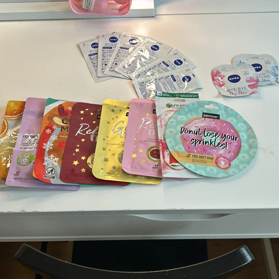 Ansiktsmasker och rengöringsstrips från Nivea och andra märken