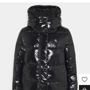 Calvin klein jacka - Glansig jacka färgen svart från calvin klein i storlek xs som är perfekt till vintern.skriv om ni vill ha fler bilder💗pris kan diskuteras vid snabb affär