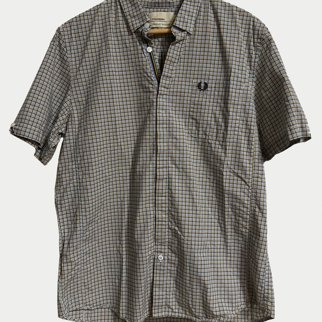 Fred Perry Skjorta Bradley Wiggins - 90