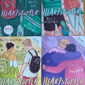 Heartstopper böcker 1-4 - 4 heartstopper böcker av Alice Oseman💕