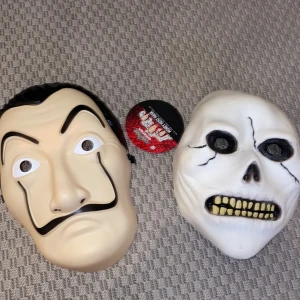 Halloween masker  - Säljer dessa helt nya halloween masker, köpte dem förra året men använde inte 💗