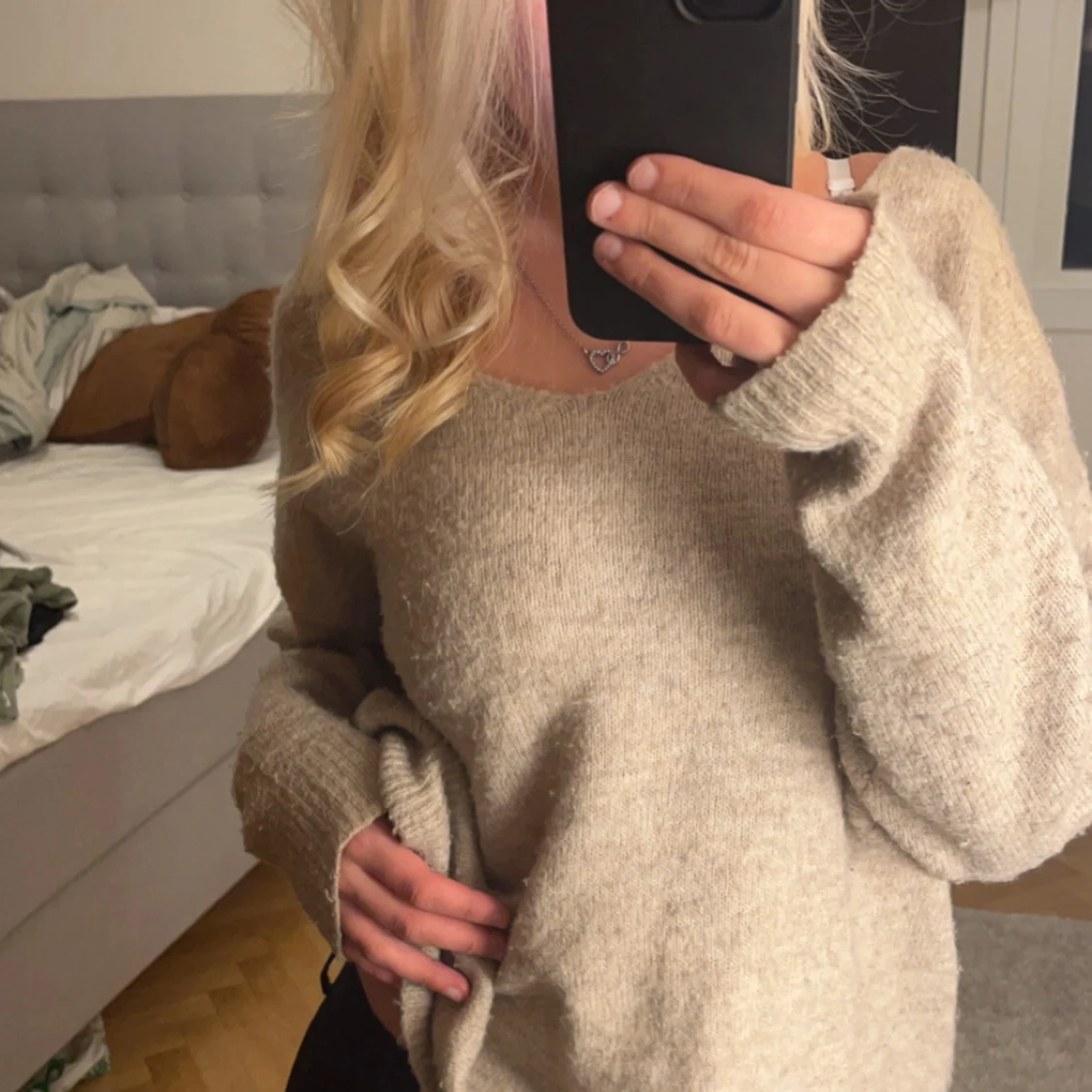 Stickad tröja  - 90