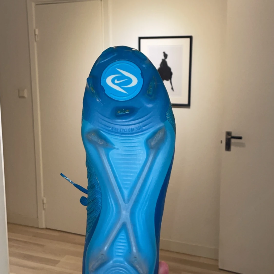 Blå fotbollsskor från Nike - 1