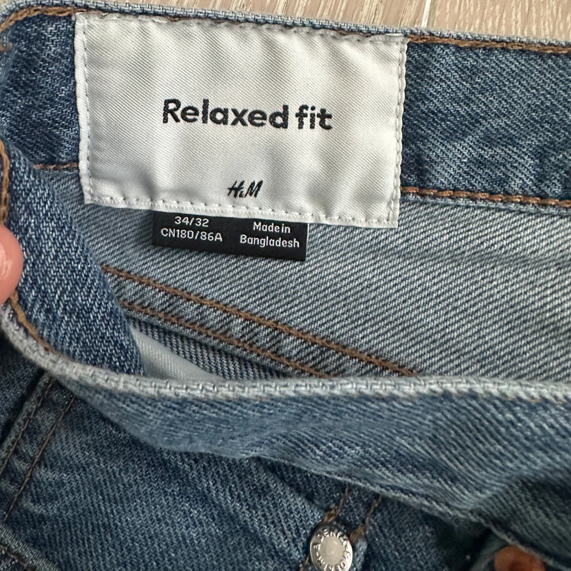 Blå jeans från H&M - 2