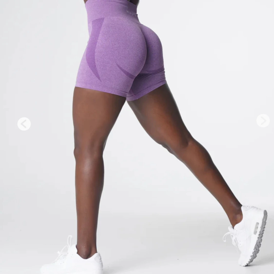 NVGTN Violet Contour Seamless Shorts