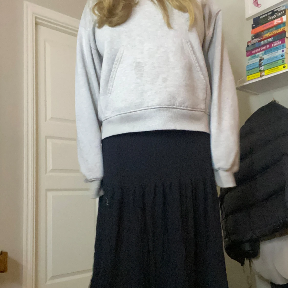 Svart långkjol från Stradivarius