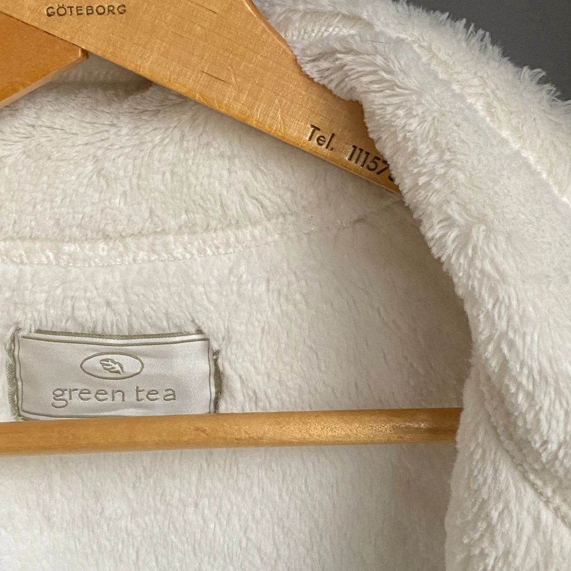 Vit fleecejacka från Green Tea - 3