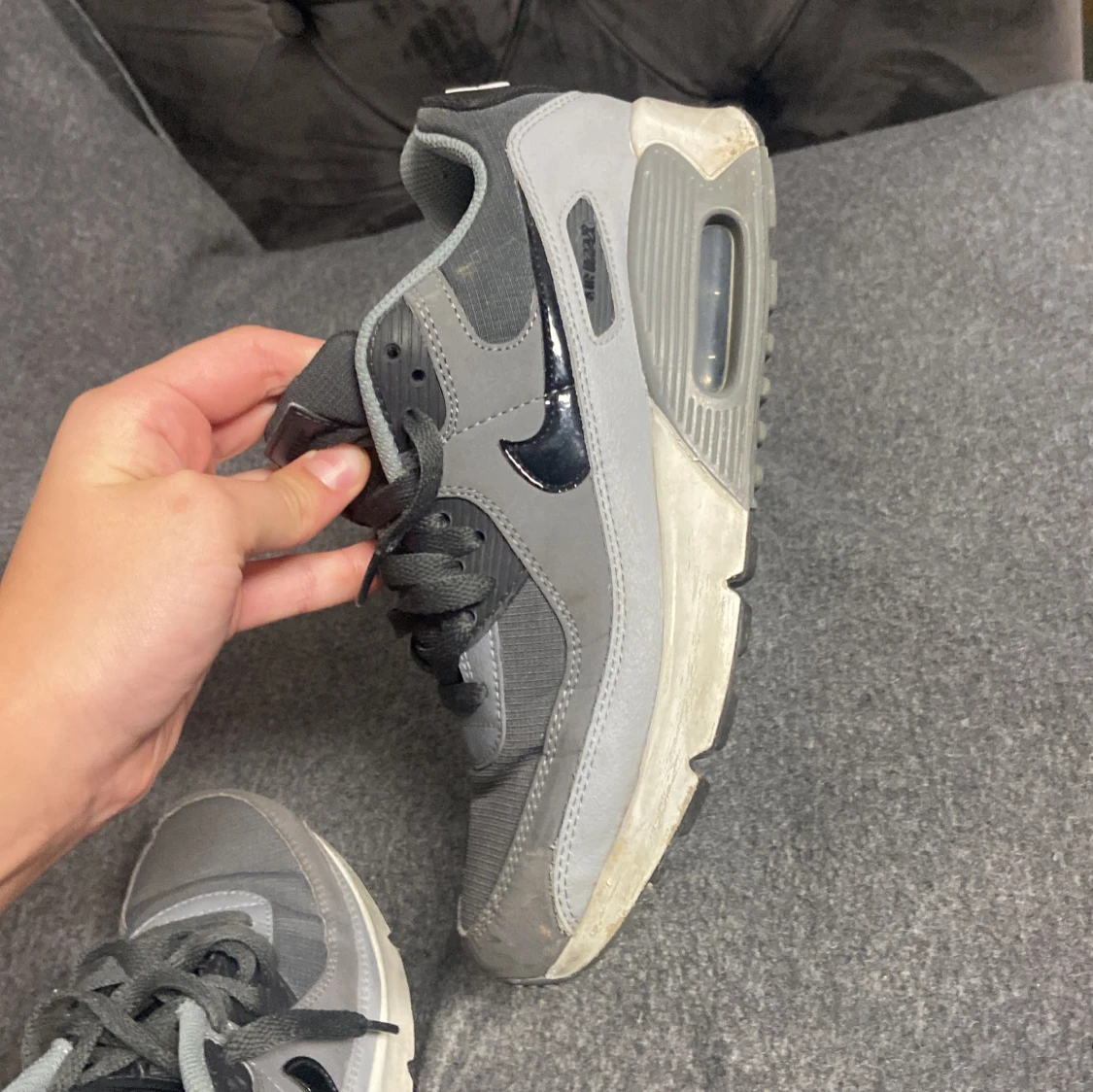 Grå Nike Air Max sneakers - 3