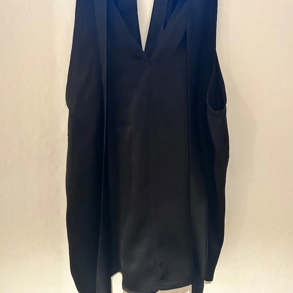 Svart halterneck topp - 1