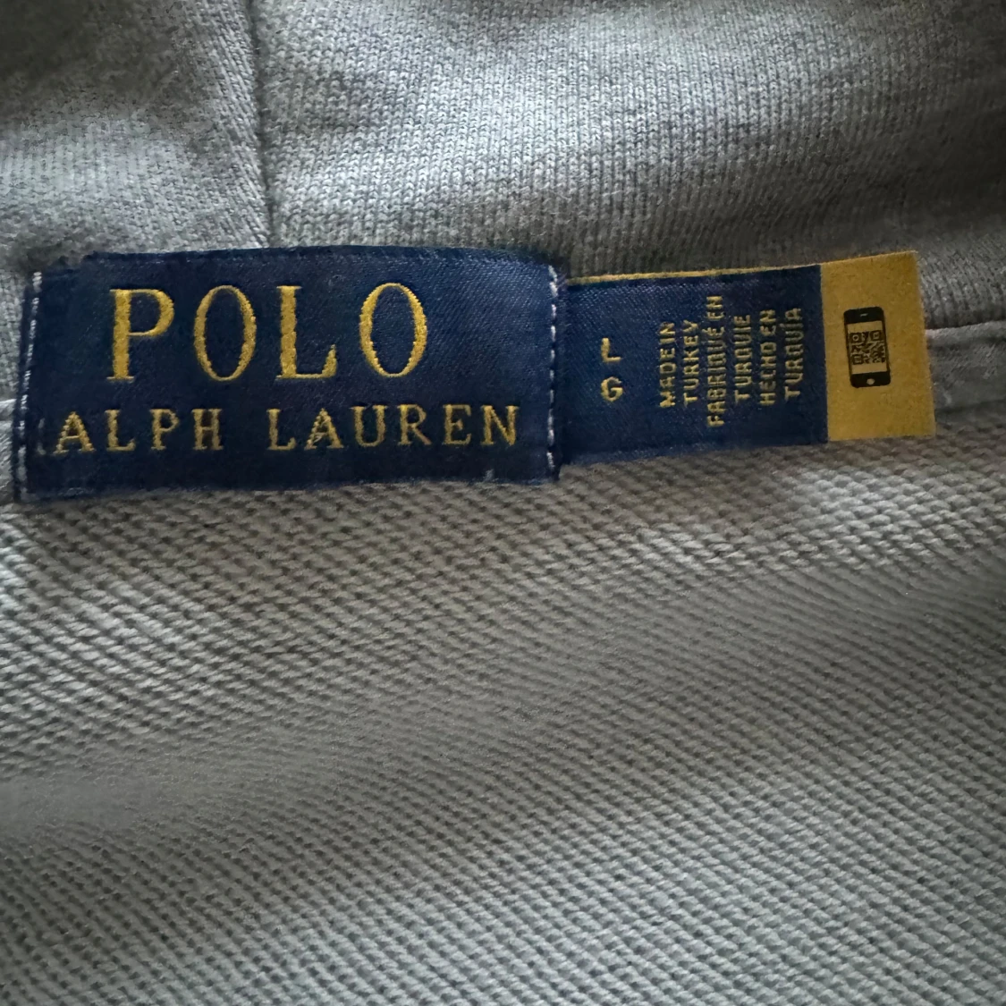 Grå hoodie från Polo Ralph Lauren - 1