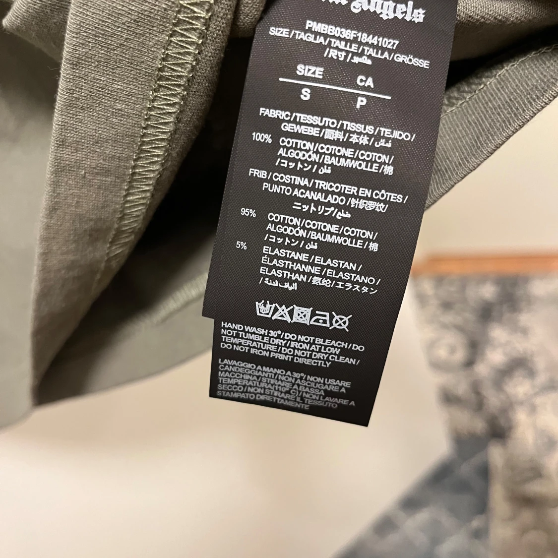 Grön t-shirt från Palm Angels - 3