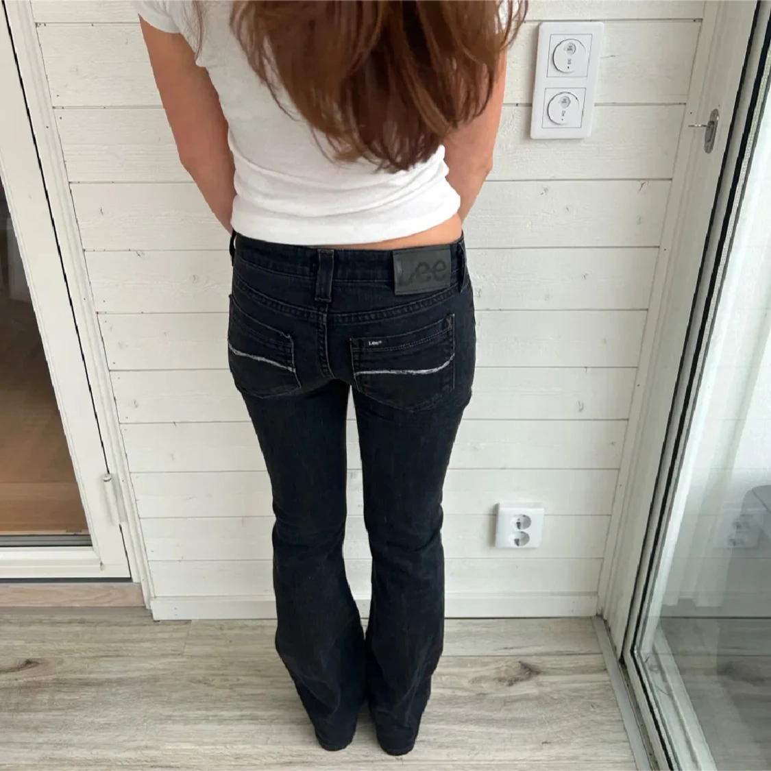 Svarta Lee jeans - 2
