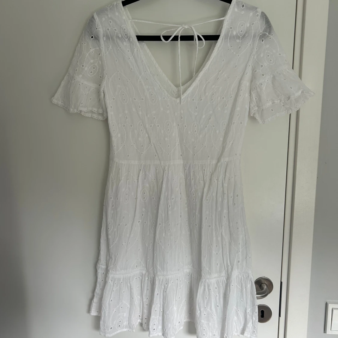 Vit sommarklänning  - 90