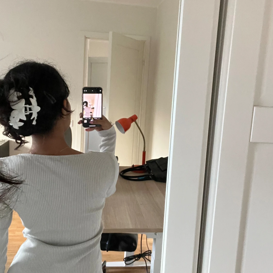 Fin långärmad tröja - 90