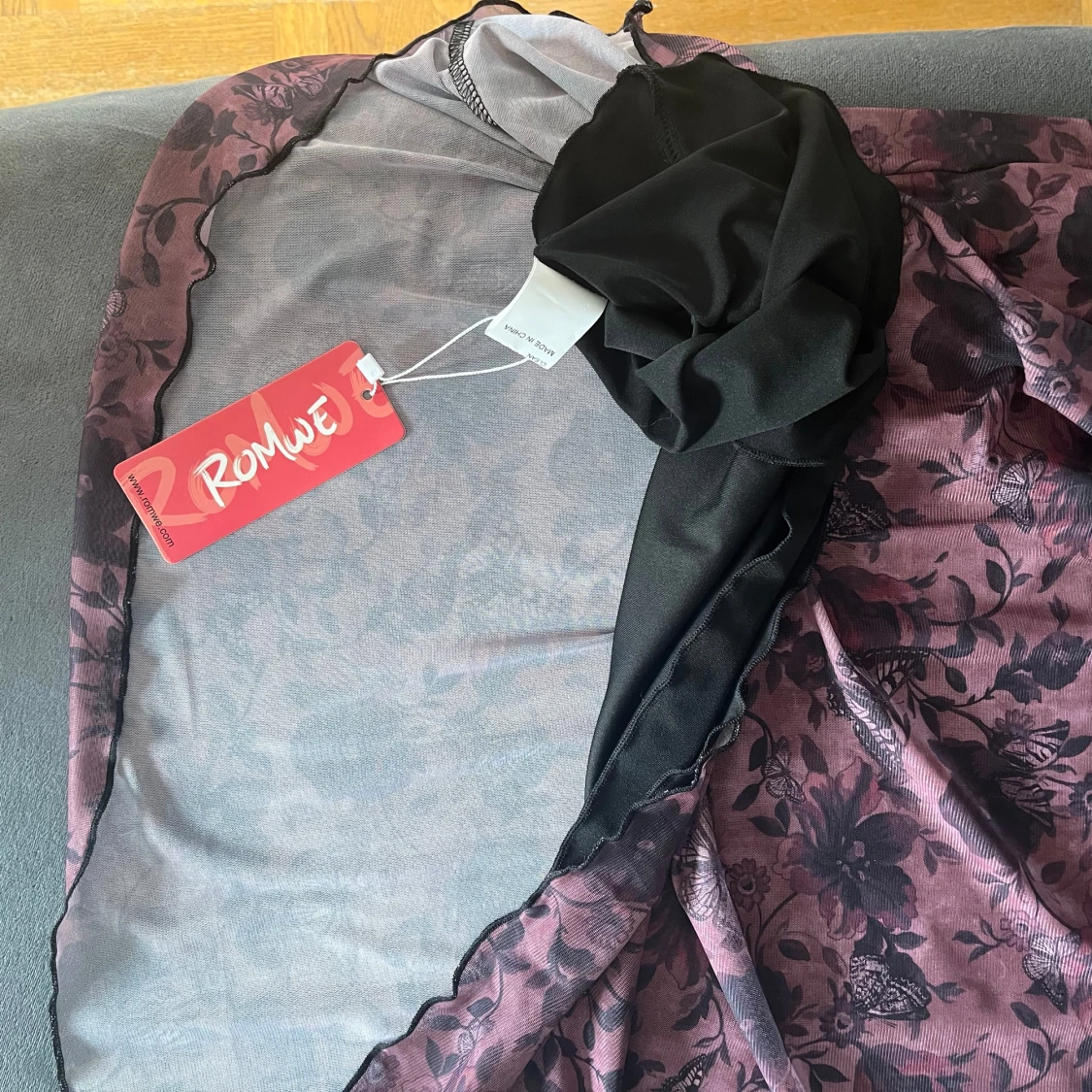 Blommig långkjol från Romwe - 91