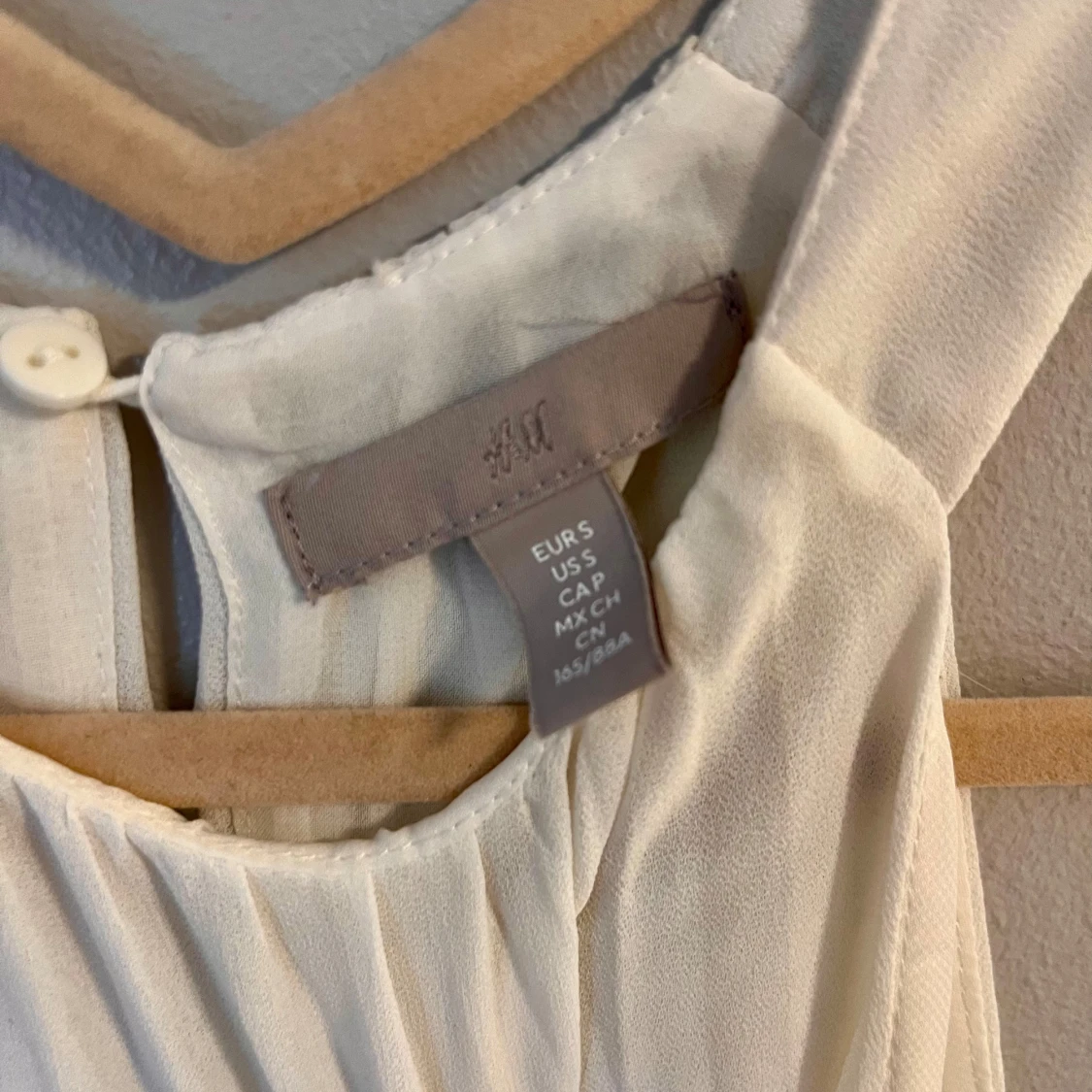 Vit ärmlös topp från H&M - 91