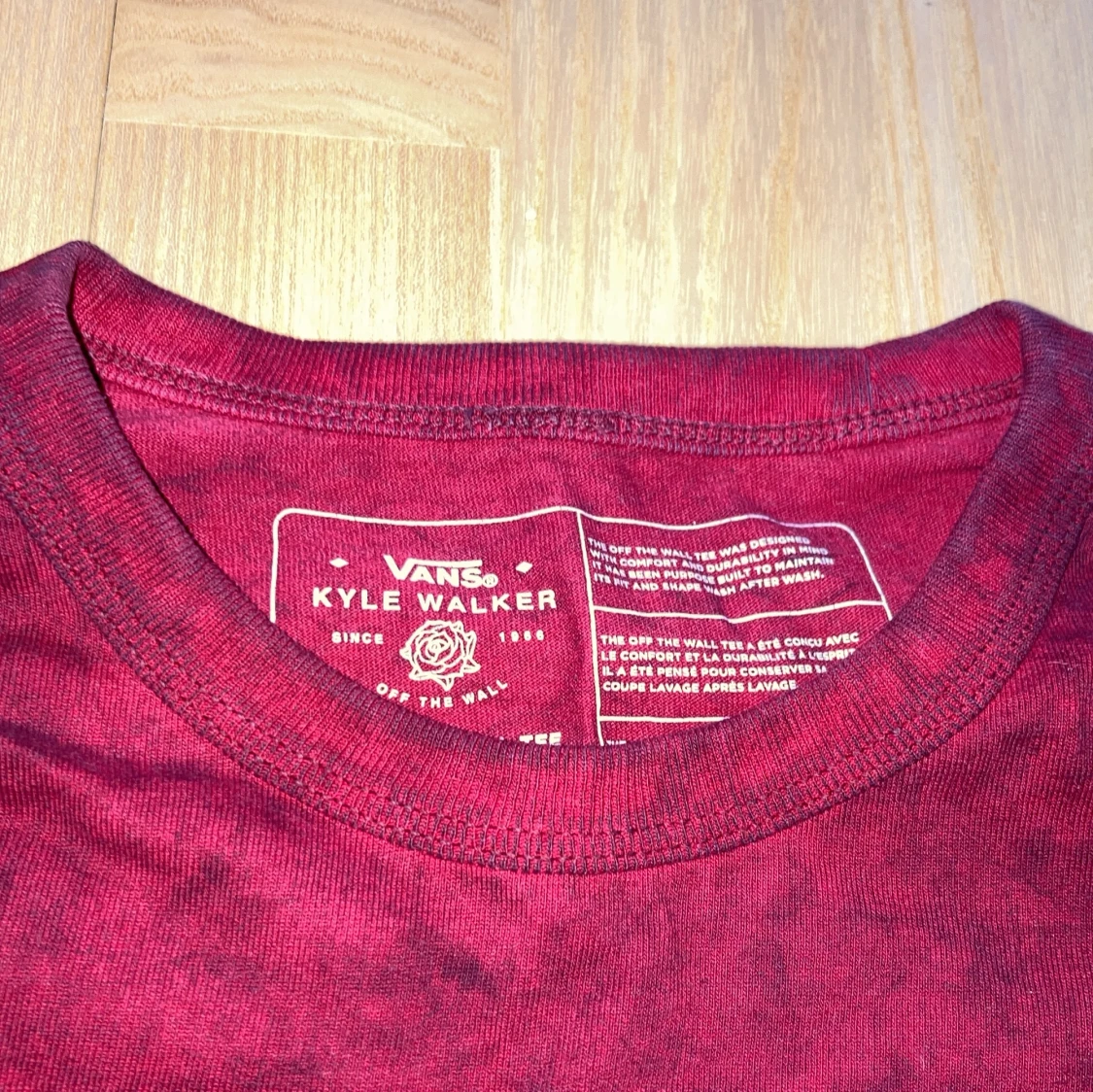 Röd långärmad tröja från Vans - 2