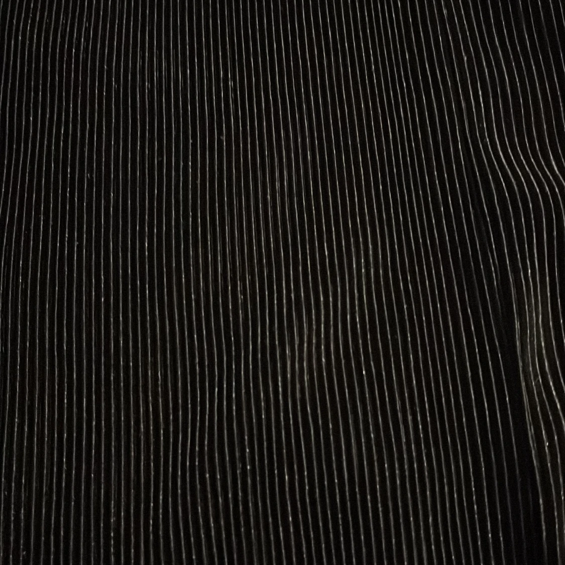 Svart ribbad långkjol - 1