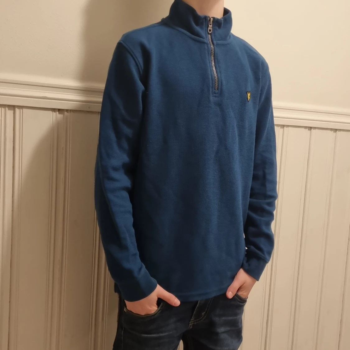 Lyle and scott half zip tröja - 3