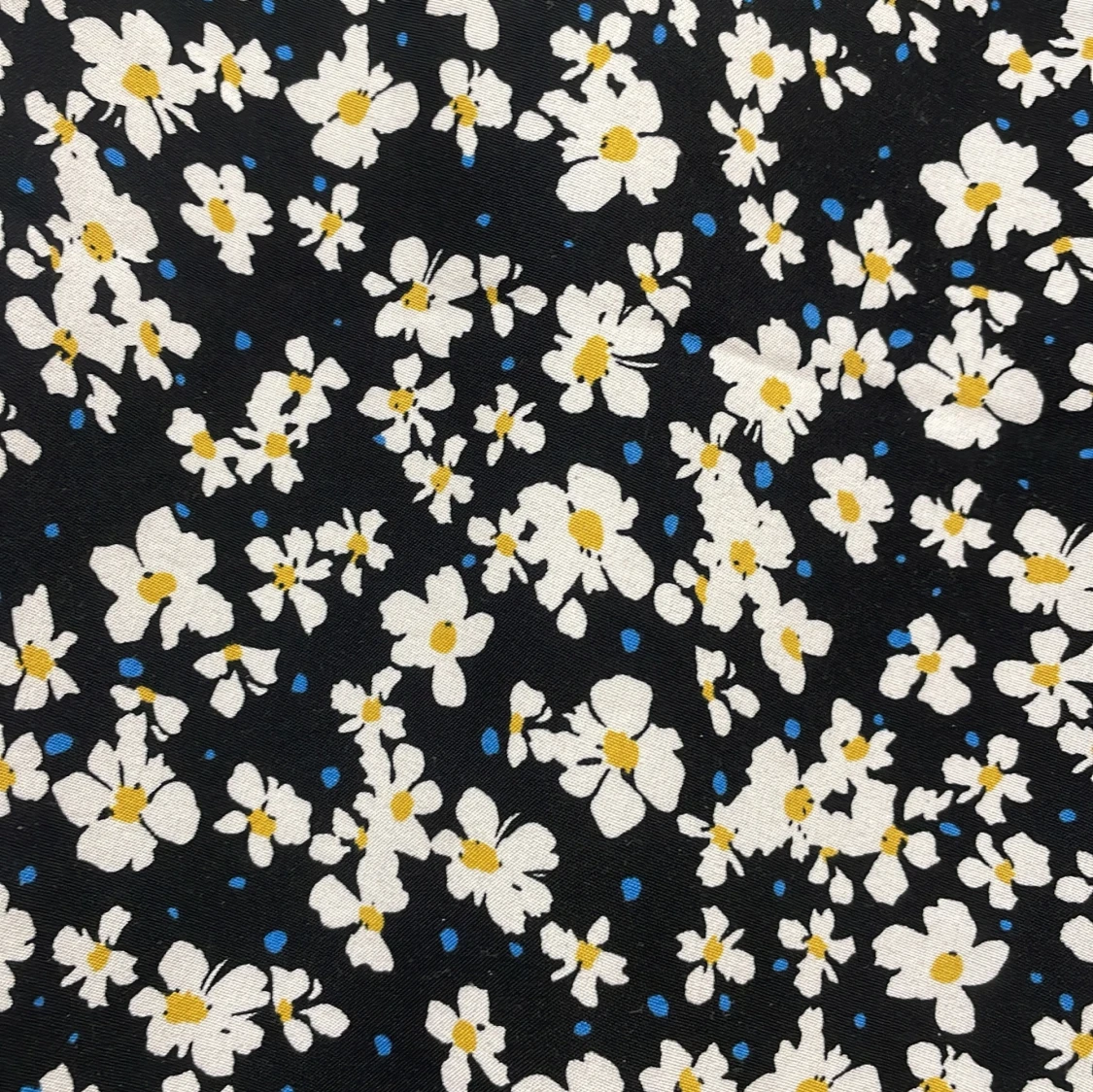 Blommig långkjol med volang - 2