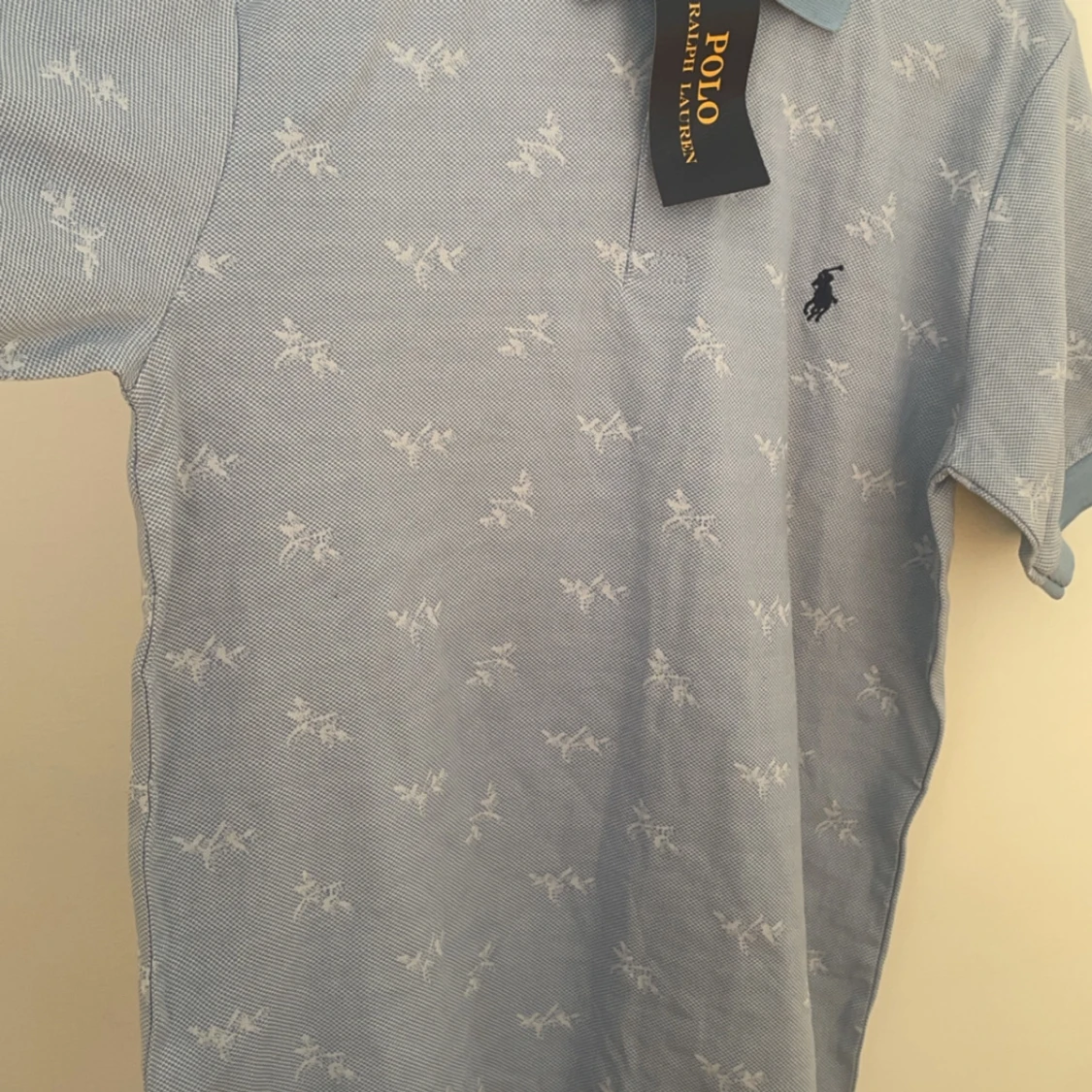 Blå pikétröja från Ralph Lauren - 1