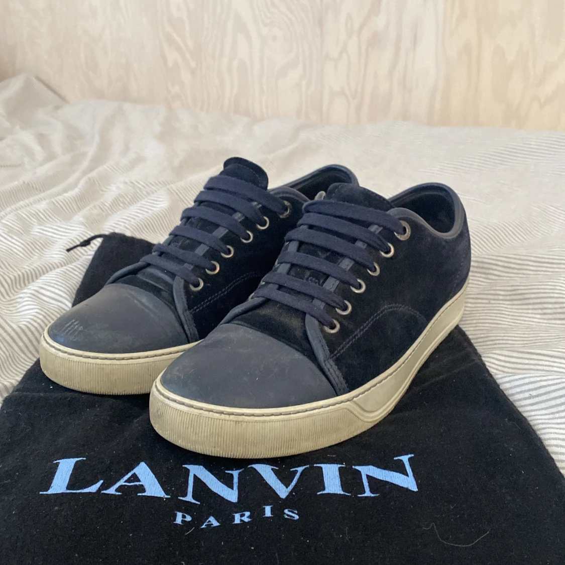 Svarta sneakers från Lanvin