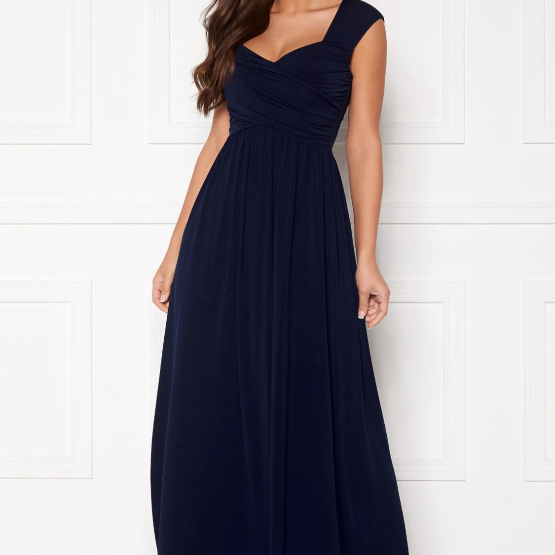 Mörkblå långklänning - 1