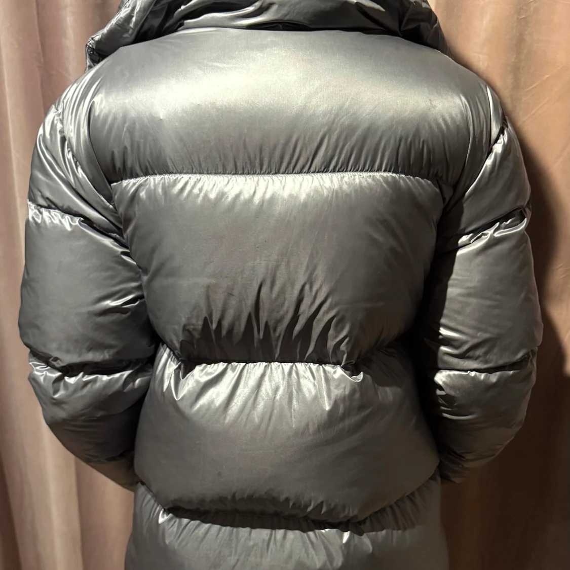 Massimo Dutti Grå pufferjacka  - 93