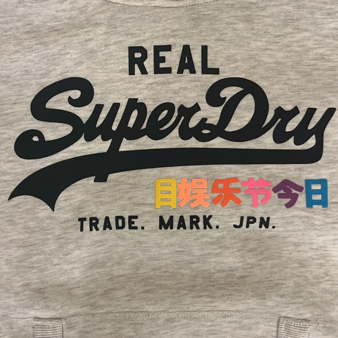 Grå hoodie från Superdry - 92