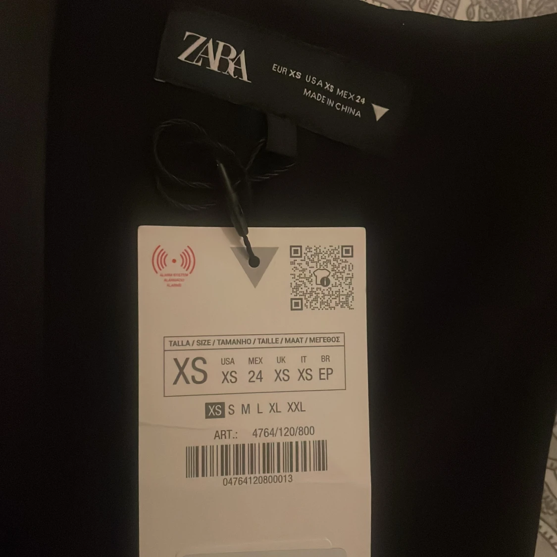 Svart ärmlös topp - 91