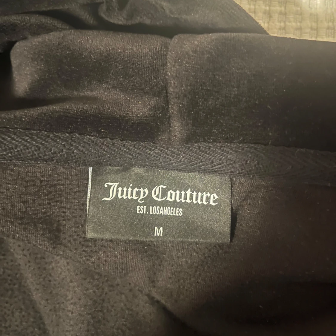 Svart zip hoodie från Juicy Couture - 93