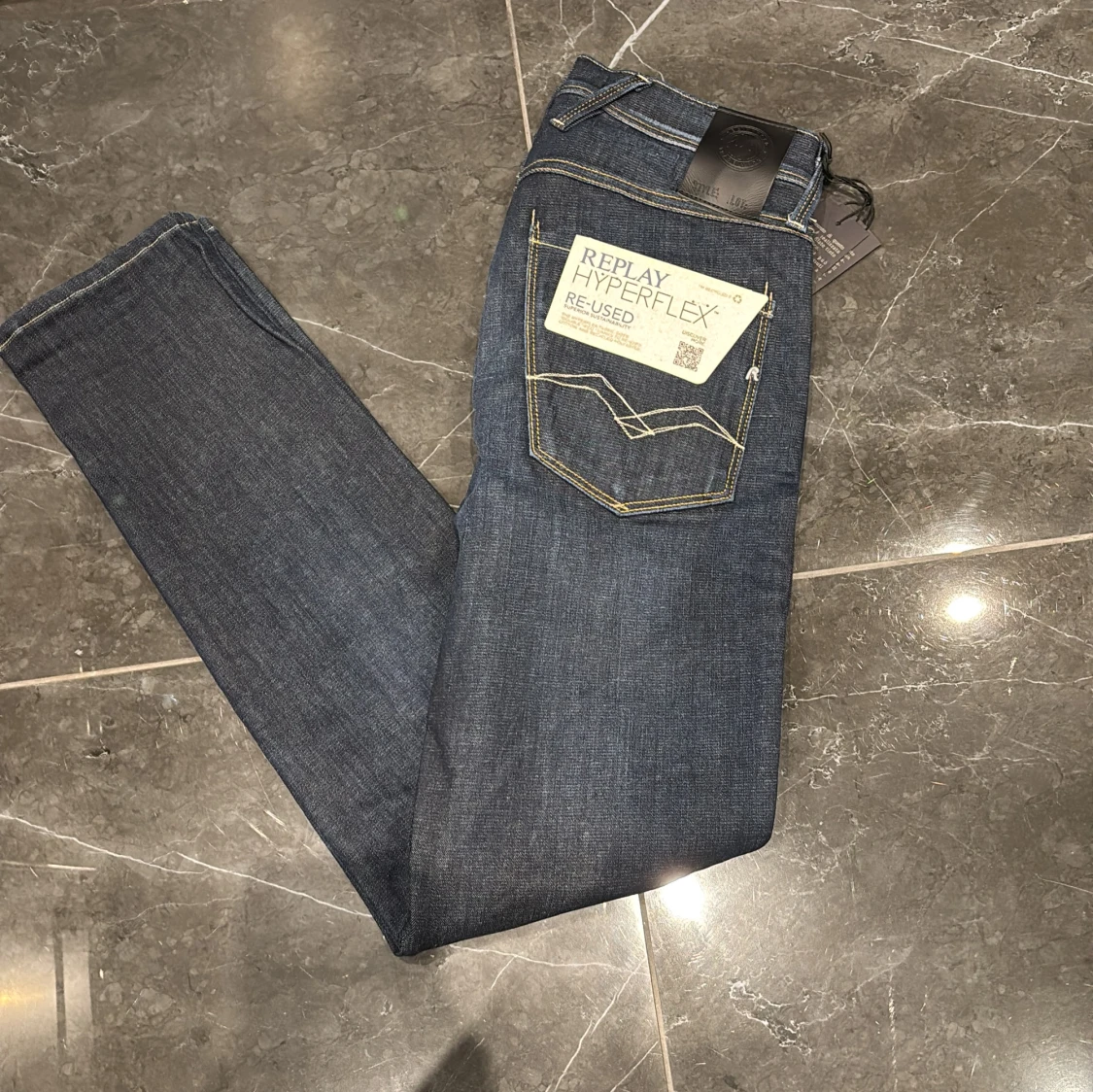 Replay jeans mörkblå