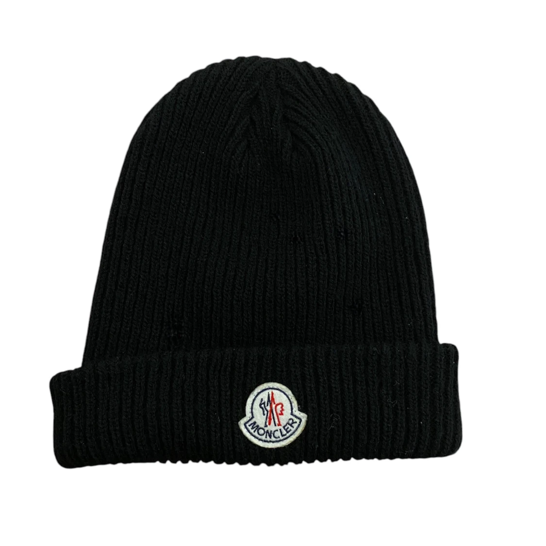 Svart mössa från Moncler