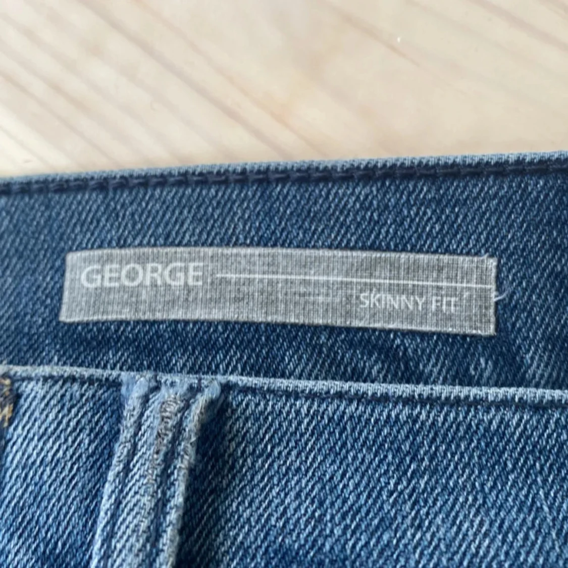 Blå jeansbyxor - 93