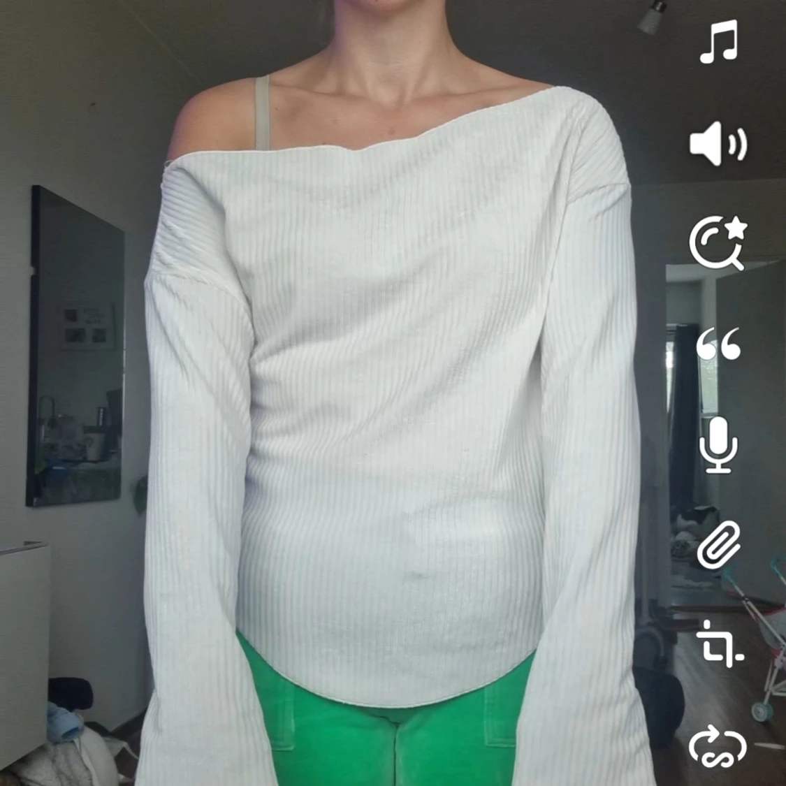 Långärmad topp - 90