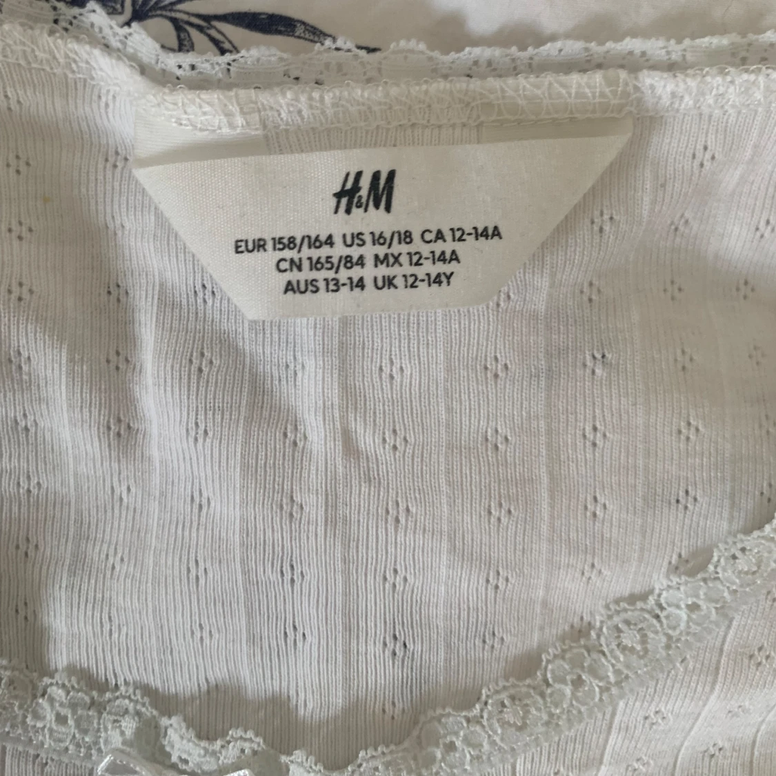 vit spets tröja - 4