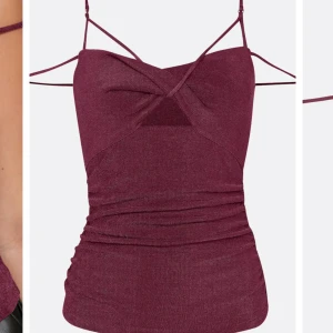 Fest topp  - Super fin vinröd topp från bikbok, helt oanvänd med lappen kvar!💓 